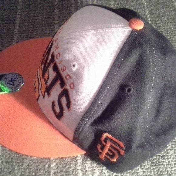 San Fransisco Giants Baseball Hat Snap Back 47 Brand - Picture 8 of 13